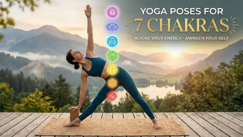 Yoga poses for 7 chakras